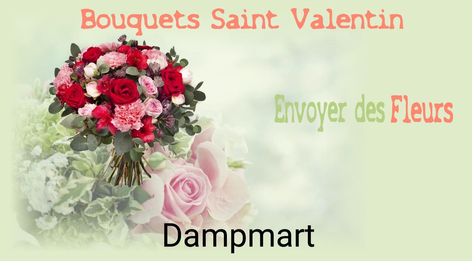 Roses de Saint-Valentin livrées à Dampmart